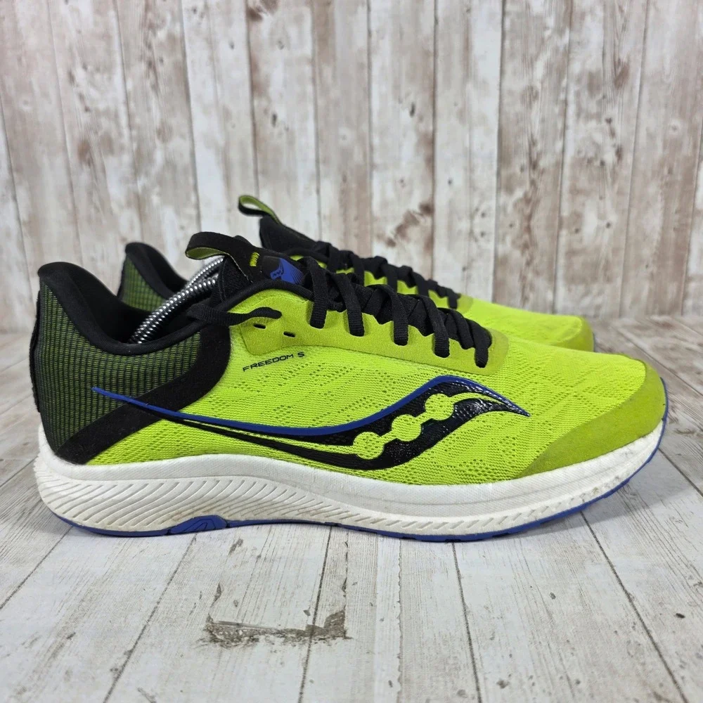 Saucony | Shoes | Saucony Freedom 5 Mens Running Shoes Acid  display picture 3